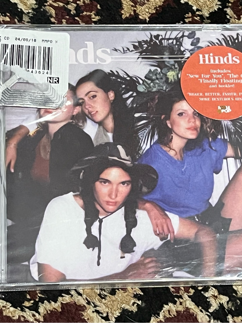 Hinds I Don't Run (CD) Spanish indie rock punk New with hype sticker